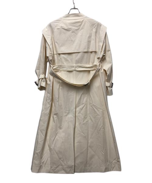 CLANE（クラネ）CLANE (クラネ) スクエアスリーブトレンチコート アイボリー サイズ:1の古着・服飾アイテム