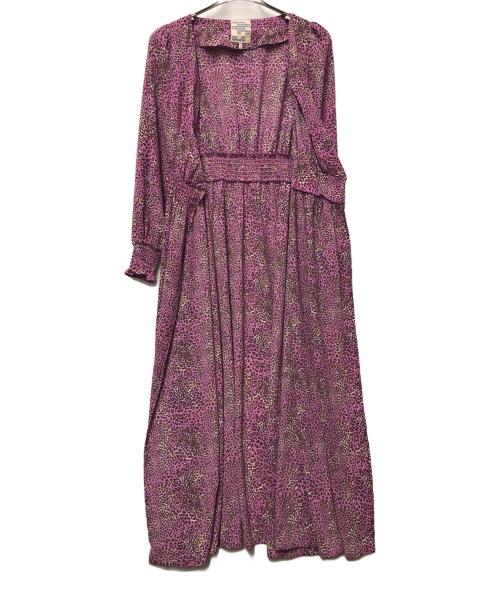 BAUM UND PFERDGARTEN（バウムウンドヘルガーデン）BAUM UND PFERDGARTEN (バウムウンドヘルガーデン) 長袖ワンピース ピンク サイズ:Sの古着・服飾アイテム