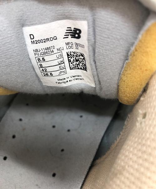 NEW BALANCE（ニューバランス）NEW BALANCE (ニューバランス) M2002RDQ アイボリー サイズ:UK8の古着・服飾アイテム