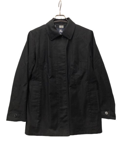 BURBERRY LONDON（バーバリーロンドン）BURBERRY LONDON (バーバリーロンドン) ステンカラーコート ブラック サイズ:Lの古着・服飾アイテム