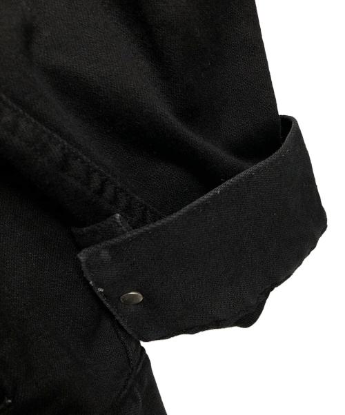 A'gem（エージェム）A'gem (エージェム) フラワープリントドロップショルダーGジャン ブラック サイズ:FREEの古着・服飾アイテム