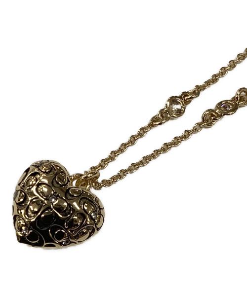 COACH（コーチ）COACH (コーチ) キルテッドシグネチャーネックレス ゴールドカラーの古着・服飾アイテム