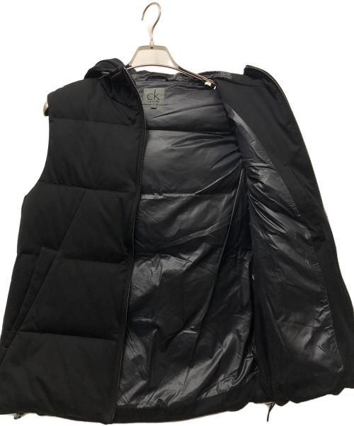 Calvin Klein（カルバンクライン）Calvin Klein (カルバンクライン) ダウンベスト ブラック サイズ:Mの古着・服飾アイテム
