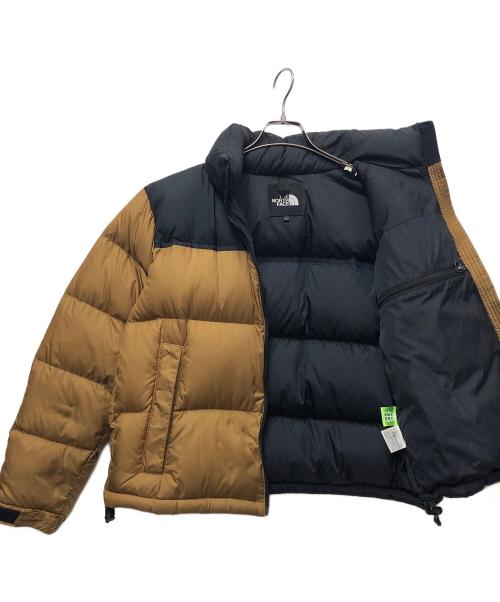 THE NORTH FACE（ザ ノース フェイス）THE NORTH FACE (ザ ノース フェイス) ショートヌプシジャケット ブラック×ブラウン サイズ:Lの古着・服飾アイテム