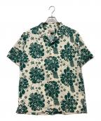 Patagoniaパタゴニア）の古着「半袖シャツ」｜アイボリー×グリーン