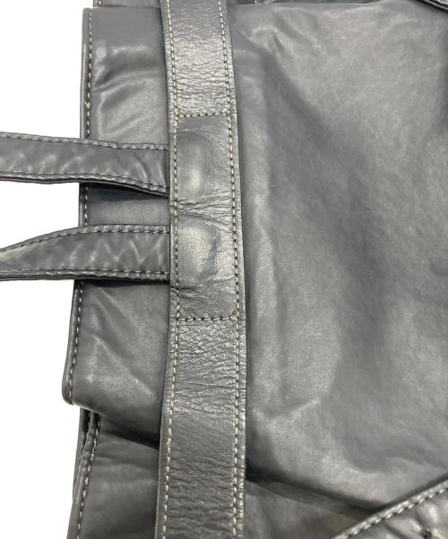 Jean Paul GAULTIER（ジャンポールゴルチェ）Jean Paul GAULTIER (ジャンポールゴルチェ) メタルプレートコーティングミニリュック ブラックの古着・服飾アイテム