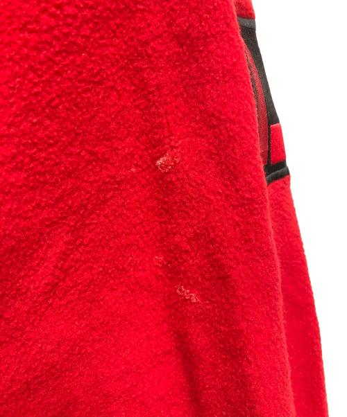 FUBU（フブ）FUBU (フブ) フリースプルオーバーパーカー レッド サイズ:XXLの古着・服飾アイテム