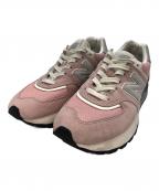 NEW BALANCEニューバランス）の古着「スウェードスニーカー」｜ピンク