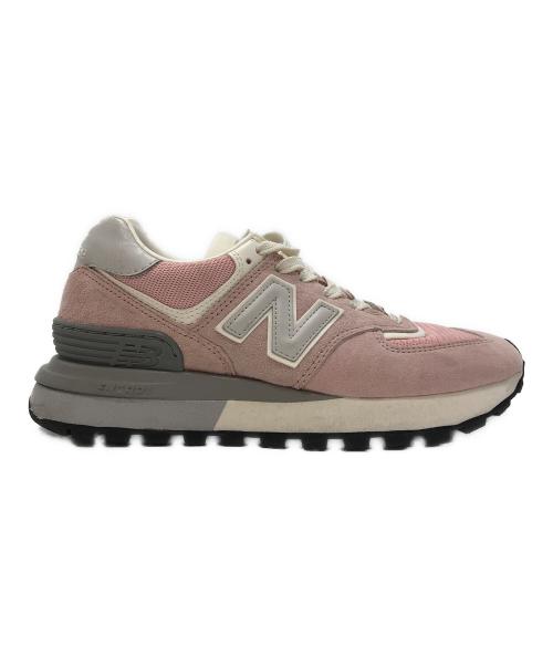 NEW BALANCE（ニューバランス）NEW BALANCE (ニューバランス) スウェードスニーカー ピンク サイズ:UK5.5の古着・服飾アイテム