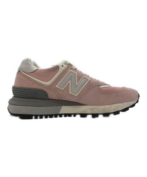 NEW BALANCE（ニューバランス）NEW BALANCE (ニューバランス) スウェードスニーカー ピンク サイズ:UK5.5の古着・服飾アイテム