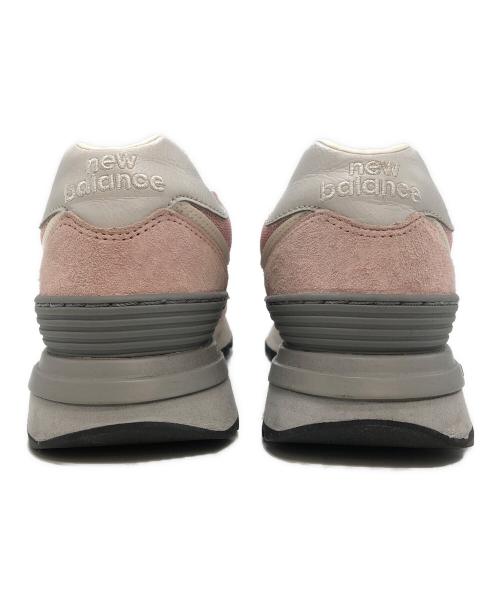 NEW BALANCE（ニューバランス）NEW BALANCE (ニューバランス) スウェードスニーカー ピンク サイズ:UK5.5の古着・服飾アイテム