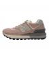 NEW BALANCE (ニューバランス) スウェードスニーカー ピンク サイズ:UK5.5：8000円