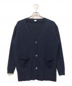 FEDELIフェデーリ）の古着「厚手カーディガン」｜ネイビー