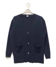 FEDELI（フェデーリ）の古着「厚手カーディガン」｜ネイビー