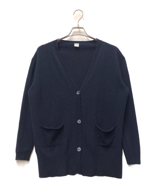 FEDELI（フェデーリ）FEDELI (フェデーリ) 厚手カーディガン ネイビー サイズ:Sの古着・服飾アイテム