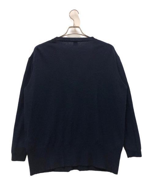FEDELI（フェデーリ）FEDELI (フェデーリ) 厚手カーディガン ネイビー サイズ:Sの古着・服飾アイテム