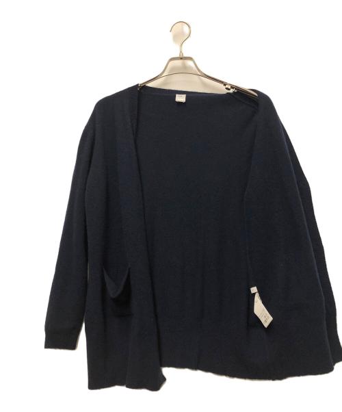 FEDELI（フェデーリ）FEDELI (フェデーリ) 厚手カーディガン ネイビー サイズ:Sの古着・服飾アイテム