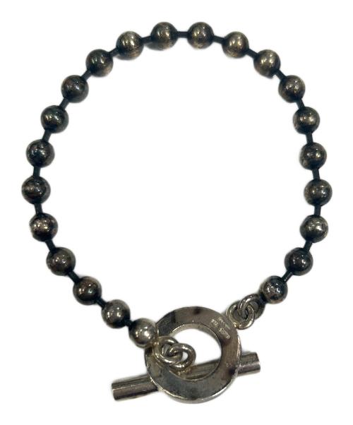 GUCCI（グッチ）GUCCI (グッチ) ボールチェーンブレスレット ブラックの古着・服飾アイテム