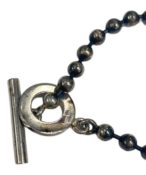GUCCI（グッチ）GUCCI (グッチ) ボールチェーンブレスレット ブラックの古着・服飾アイテム