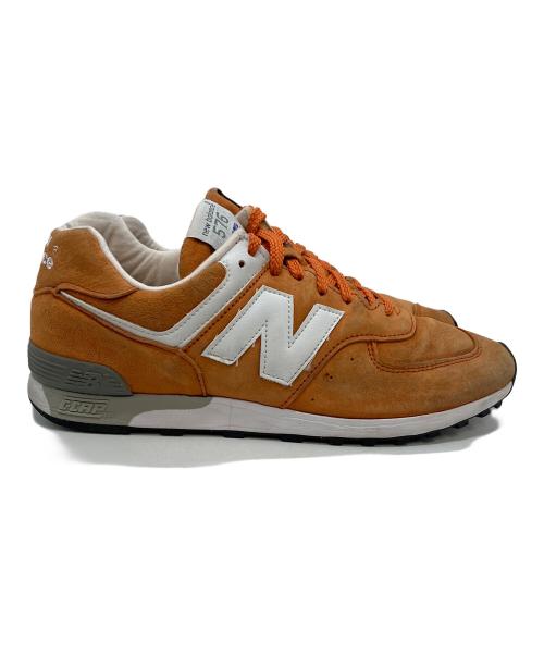 NEW BALANCE（ニューバランス）NEW BALANCE (ニューバランス) ローカットスニーカー オレンジ サイズ:25.5の古着・服飾アイテム