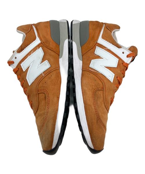 NEW BALANCE（ニューバランス）NEW BALANCE (ニューバランス) ローカットスニーカー オレンジ サイズ:25.5の古着・服飾アイテム