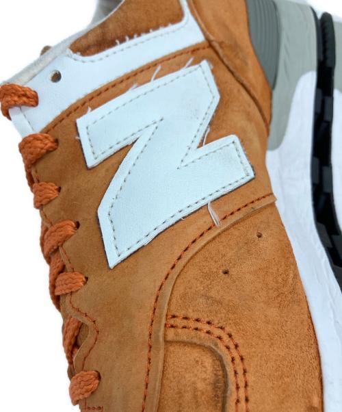NEW BALANCE（ニューバランス）NEW BALANCE (ニューバランス) ローカットスニーカー オレンジ サイズ:25.5の古着・服飾アイテム