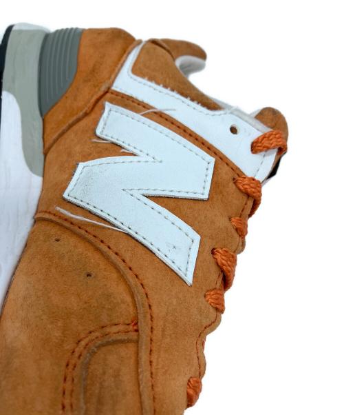NEW BALANCE（ニューバランス）NEW BALANCE (ニューバランス) ローカットスニーカー オレンジ サイズ:25.5の古着・服飾アイテム
