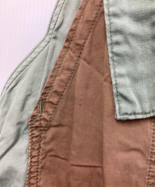 TOBILA（トビラ）TOBILA (トビラ) ライトツイル サロペットパンツ オリーブ サイズ:Ｍの古着・服飾アイテム