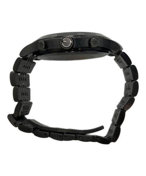 GUCCI（グッチ）GUCCI (グッチ) Gタイムレス　クロノグラフ ブラックの古着・服飾アイテム