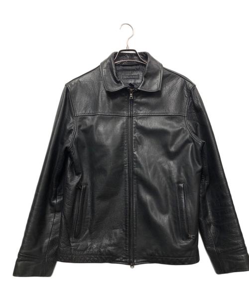 BANANA REPUBLIC（バナナリパブリック）BANANA REPUBLIC (バナナリパブリック) レザーブルゾン ブラック サイズ:Sの古着・服飾アイテム