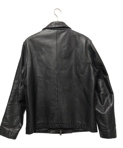 BANANA REPUBLIC（バナナリパブリック）BANANA REPUBLIC (バナナリパブリック) レザーブルゾン ブラック サイズ:Sの古着・服飾アイテム