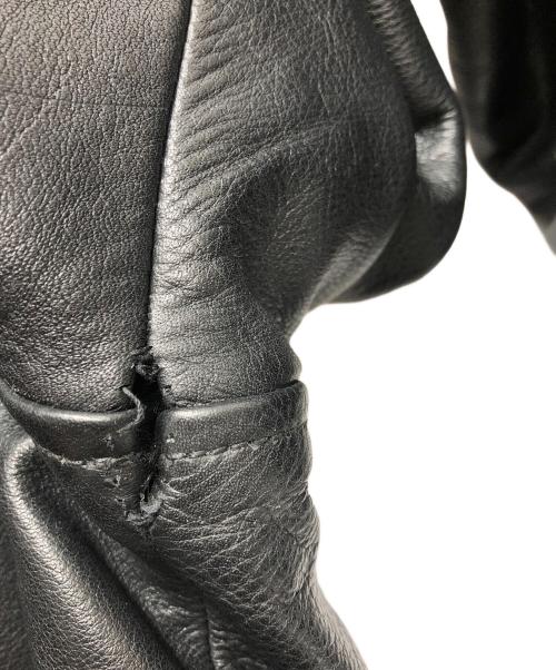 BANANA REPUBLIC（バナナリパブリック）BANANA REPUBLIC (バナナリパブリック) レザーブルゾン ブラック サイズ:Sの古着・服飾アイテム