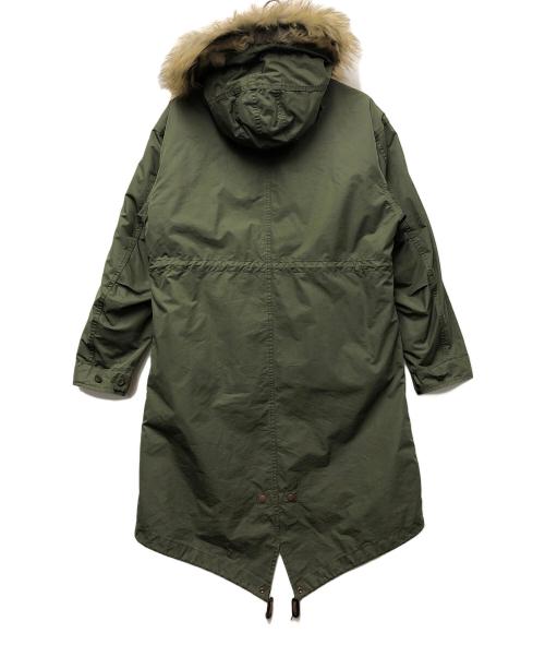 FRED PERRY（フレッドペリー）FRED PERRY (フレッドペリー) ジップインライナー フィッシュテール パーカー オリーブ サイズ:Sの古着・服飾アイテム