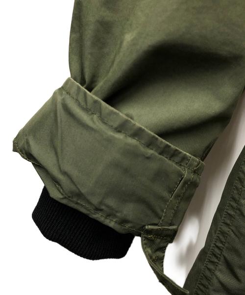 FRED PERRY（フレッドペリー）FRED PERRY (フレッドペリー) ジップインライナー フィッシュテール パーカー オリーブ サイズ:Sの古着・服飾アイテム