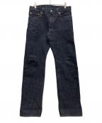 KOJIMA GENESコジマジーンズ）の古着「デニムパンツ」｜ネイビー