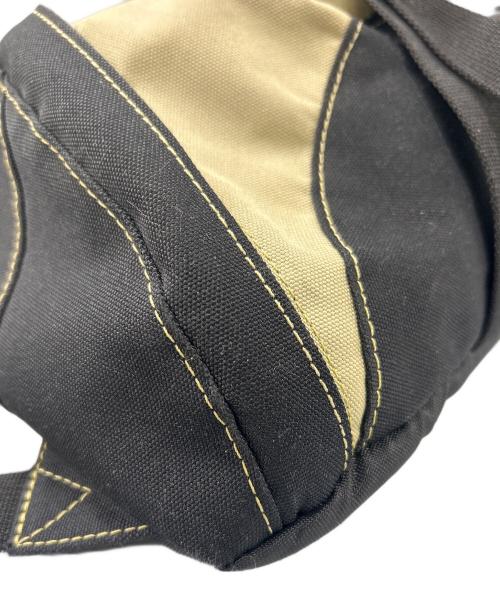 LUCKY STRIKE（ラッキーストライク）LUCKY STRIKE (ラッキーストライク) ワンショルダーバッグ ブラック×オリーブの古着・服飾アイテム