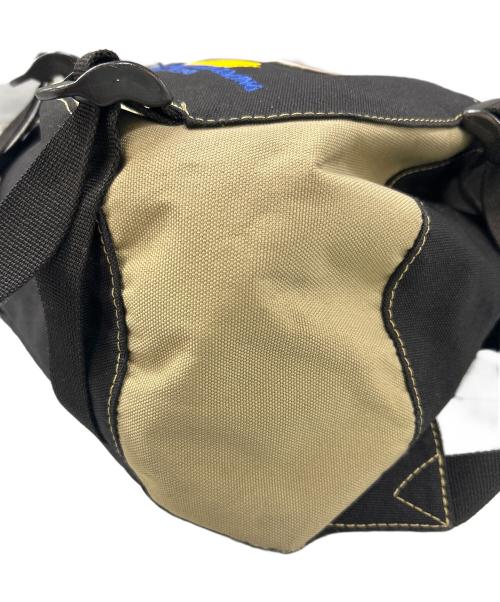 LUCKY STRIKE（ラッキーストライク）LUCKY STRIKE (ラッキーストライク) ワンショルダーバッグ ブラック×オリーブの古着・服飾アイテム