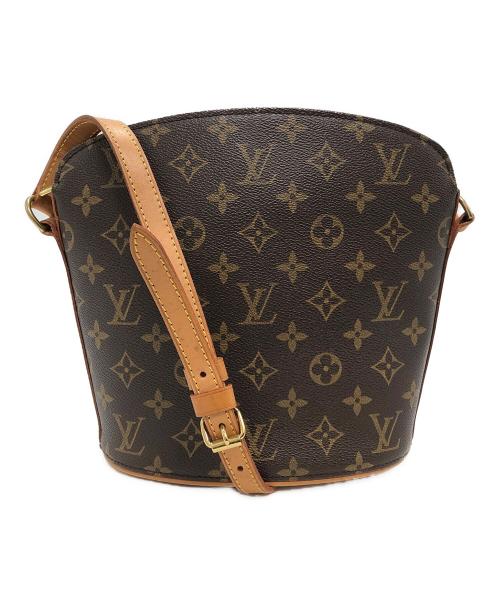 LOUIS VUITTON（ルイ ヴィトン）LOUIS VUITTON (ルイ ヴィトン) モノグラムドルーオショルダーバッグ ブラウンの古着・服飾アイテム