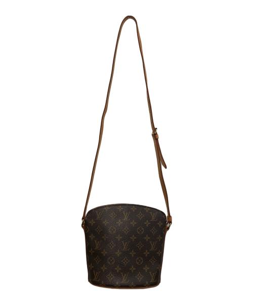 LOUIS VUITTON（ルイ ヴィトン）LOUIS VUITTON (ルイ ヴィトン) モノグラムドルーオショルダーバッグ ブラウンの古着・服飾アイテム