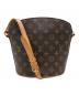LOUIS VUITTON（ルイ ヴィトン）の古着「モノグラムドルーオショルダーバッグ」｜ブラウン