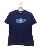 stussyステューシー）の古着「半袖カットソー」｜ネイビー