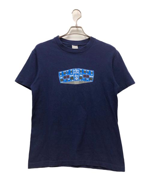stussy（ステューシー）stussy (ステューシー) 半袖カットソー ネイビー サイズ:Sの古着・服飾アイテム