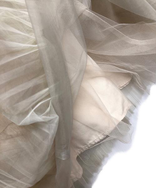 Snidel（スナイデル）Snidel (スナイデル) チュールタイダイスカート ベージュ サイズ:FREEの古着・服飾アイテム