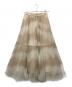 Snidel (スナイデル) チュールタイダイスカート ベージュ サイズ:FREE：6000円