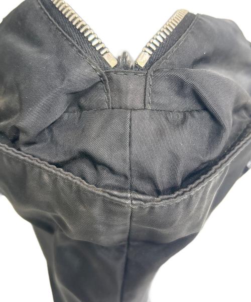 PRADA（プラダ）PRADA (プラダ) ナイロンハンドバッグ ブラックの古着・服飾アイテム