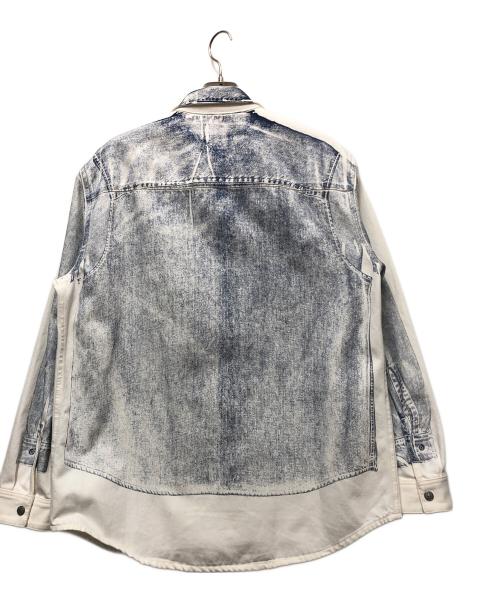 DIESEL（ディーゼル）DIESEL (ディーゼル) D SIMPLY OVER ブルー×ホワイト サイズ:Mの古着・服飾アイテム