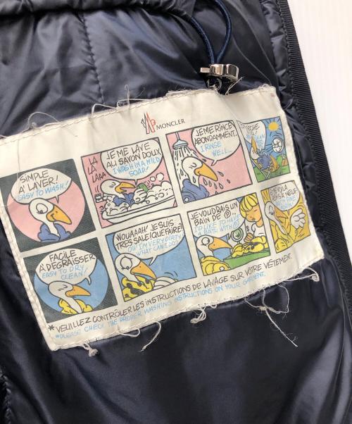 MONCLER（モンクレール）MONCLER (モンクレール) HERMINE/エルミンヌダウンコート ネイビーの古着・服飾アイテム