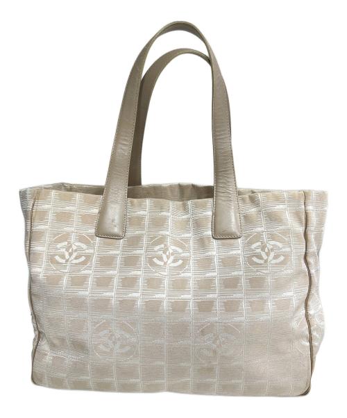 CHANEL（シャネル）CHANEL (シャネル) ニュートラベルライントートバッグ ピンクの古着・服飾アイテム