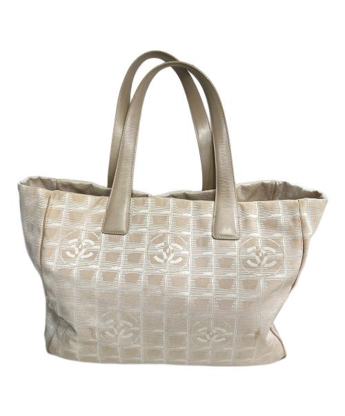 CHANEL（シャネル）CHANEL (シャネル) ニュートラベルライントートバッグ ピンクの古着・服飾アイテム