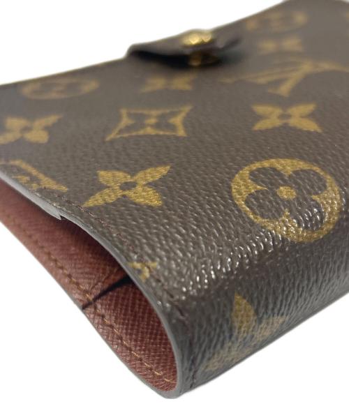 LOUIS VUITTON（ルイ ヴィトン）LOUIS VUITTON (ルイ ヴィトン) アジェンダPM手帳カバー ブラウンの古着・服飾アイテム